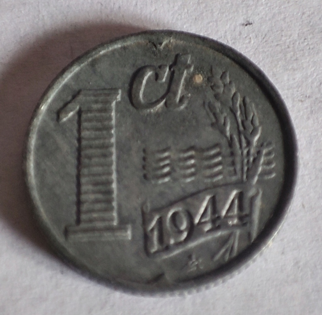 Países Bajos 1 centavo 1944 16469311