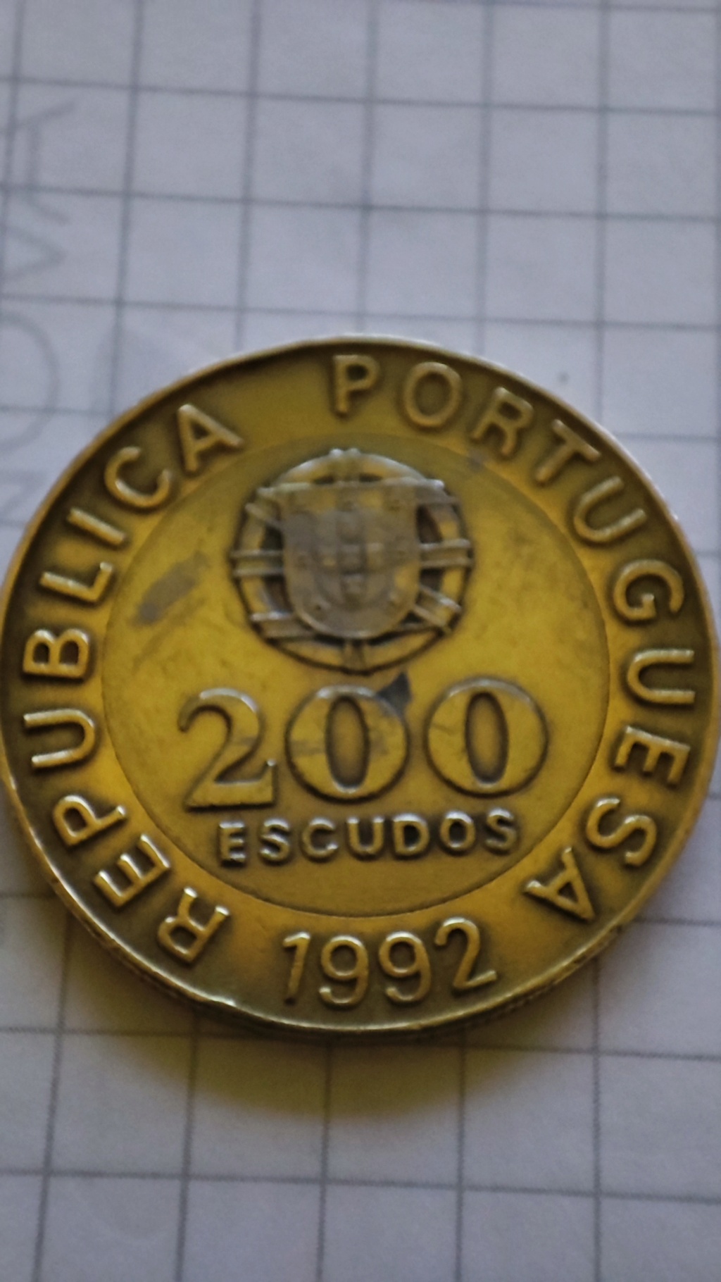 Portugal 200 escudos 1992 16472010