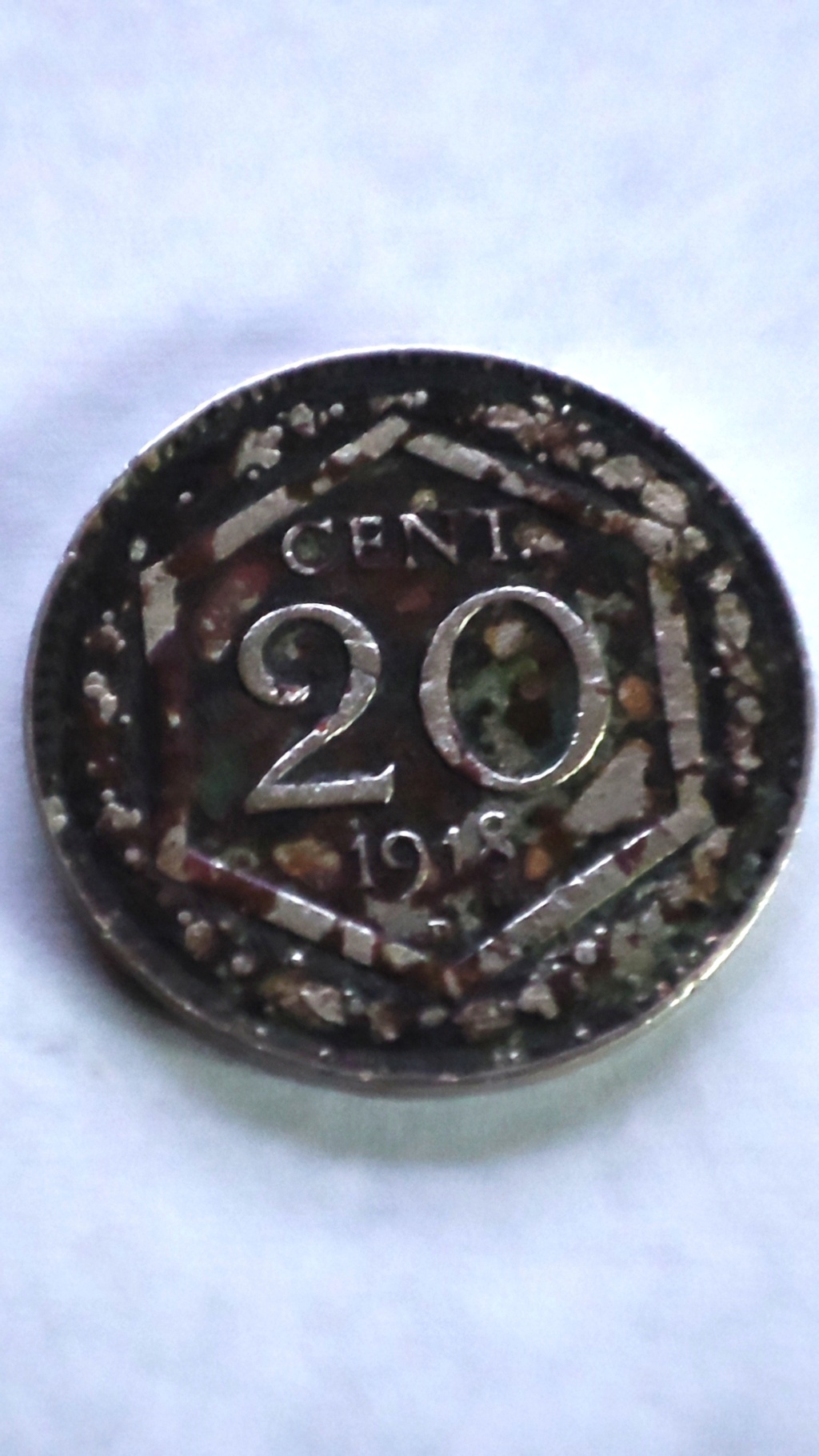 Italia 20 centésimos 1918 16472611