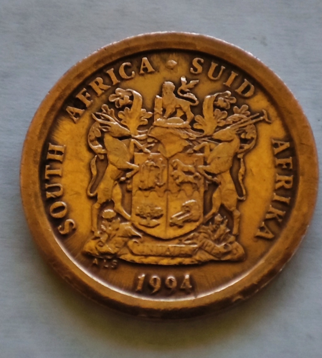 Sudáfrica 5 centavos 1994 16475311