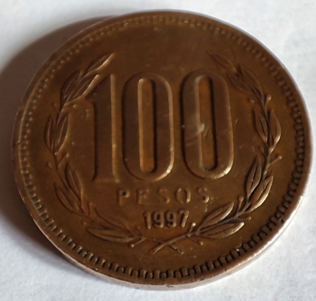 100 pesos Chile  1997 16484010