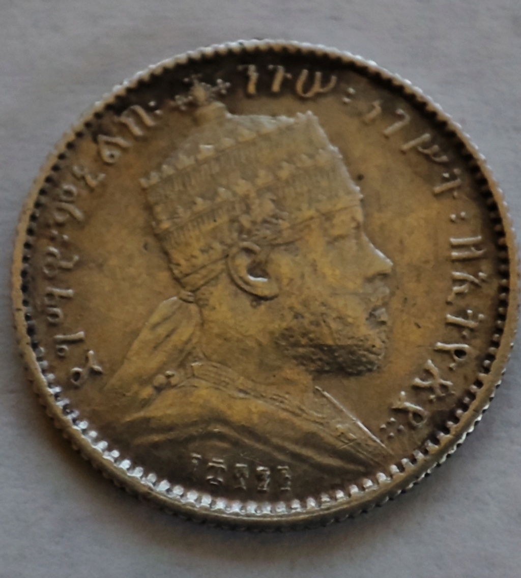 Etiopía 1 gersh, 1897-1903 16506511