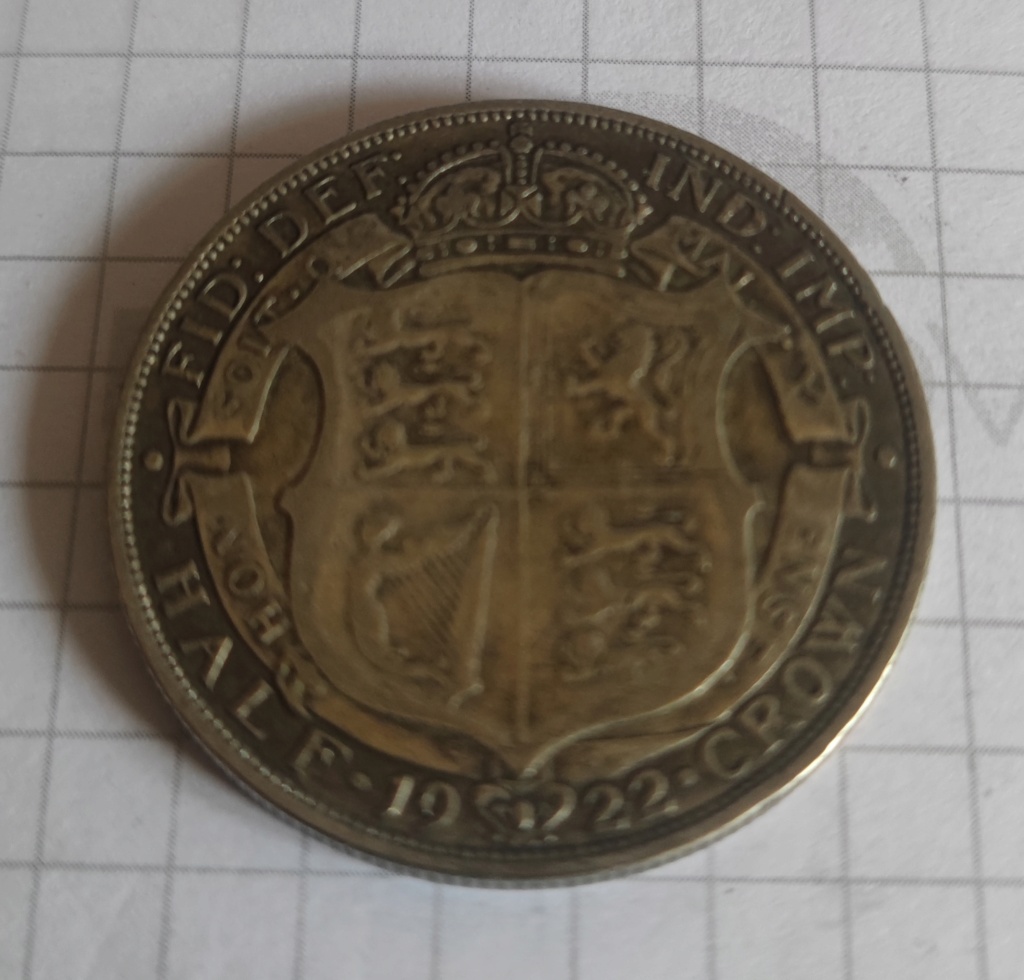 Reino Unido ½ corona 1922 16508011