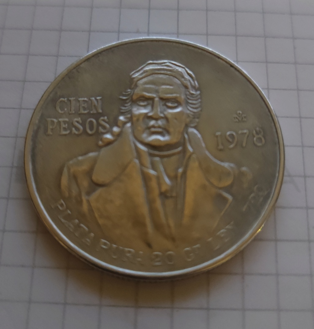 México 100 pesos 1978 16509110