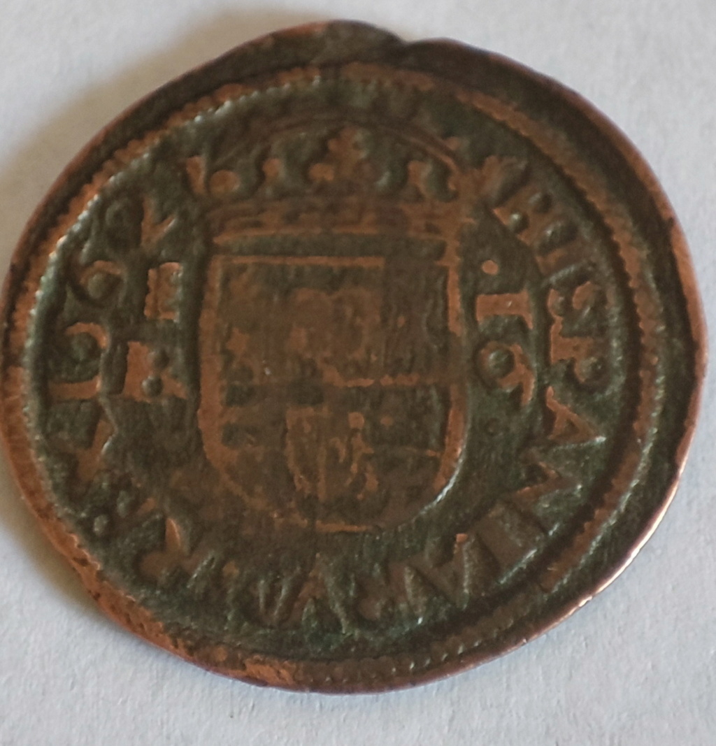 16 maravedis Felipe IV, Segovia 1662 16555410