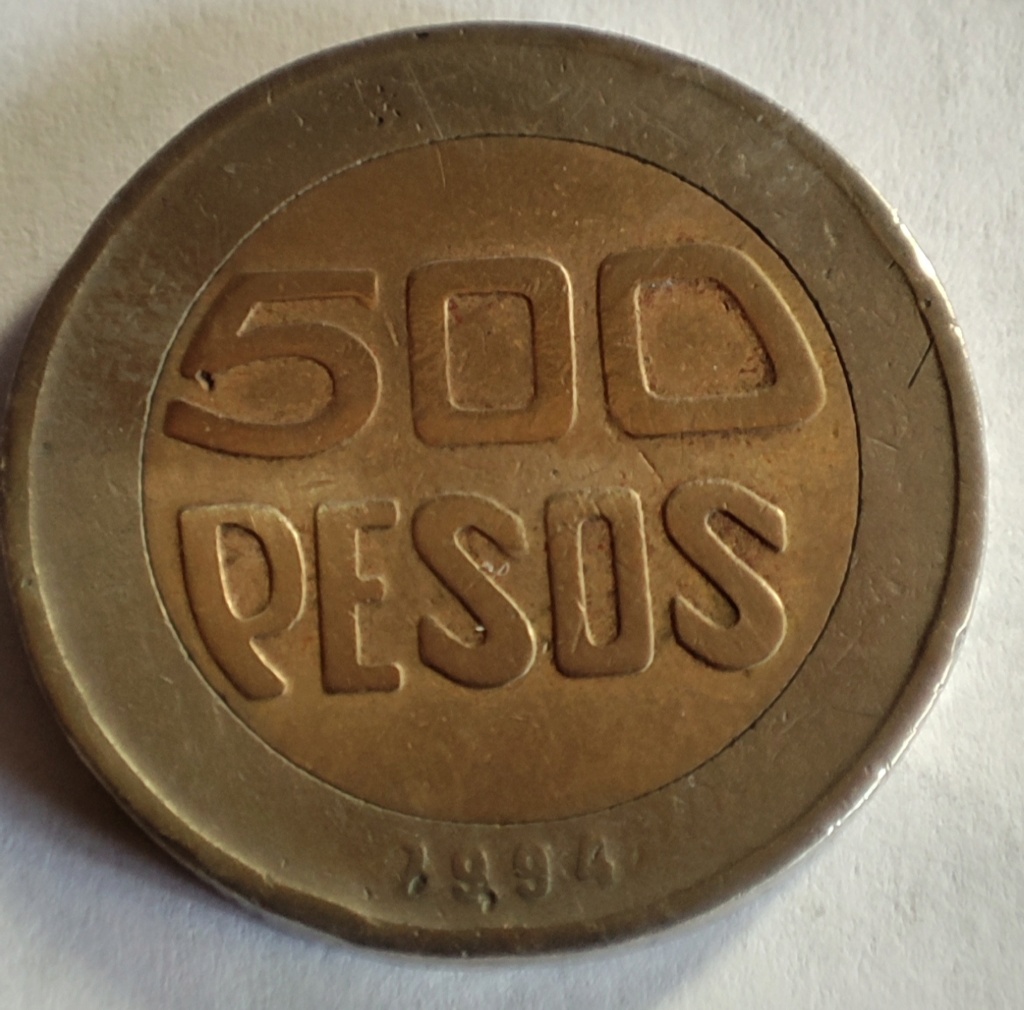 Colombia 500 pesos 1994 16559217