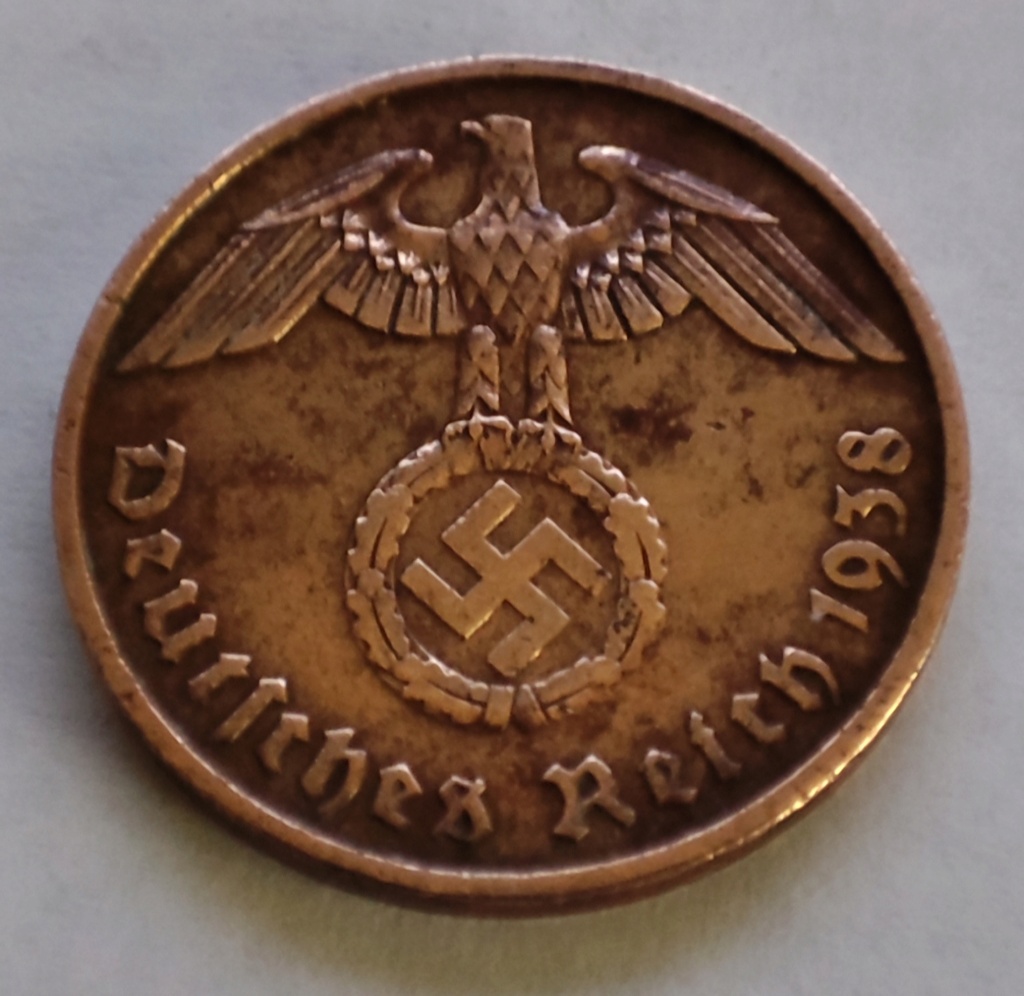 Alemania - Tercer Reich 2 reichspfennig 1938 dedicada a @10 pfennig 16565912