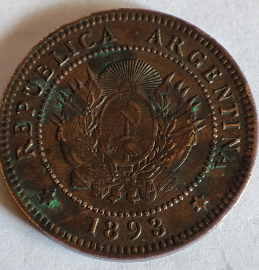 Argentina 1 centavo 1893 16566011