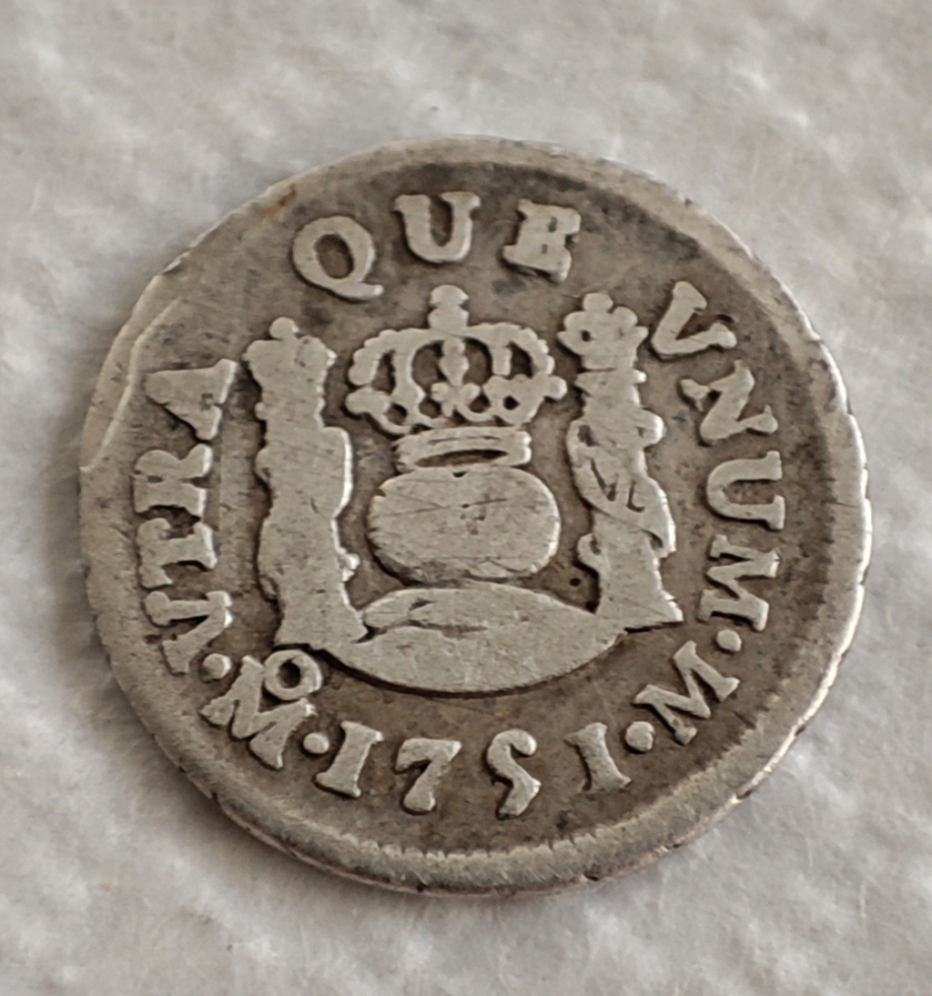 México ½ real 1751 16596310
