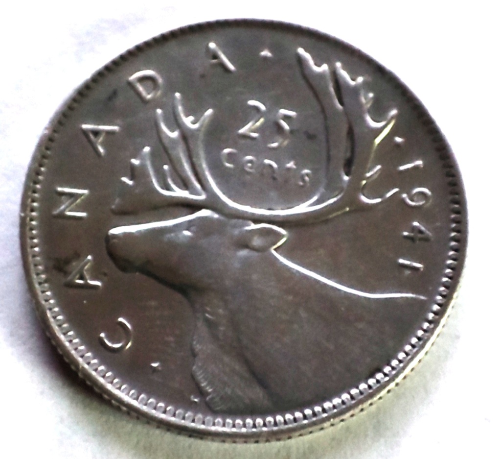 Canadá 25 centavos 1941 16630910