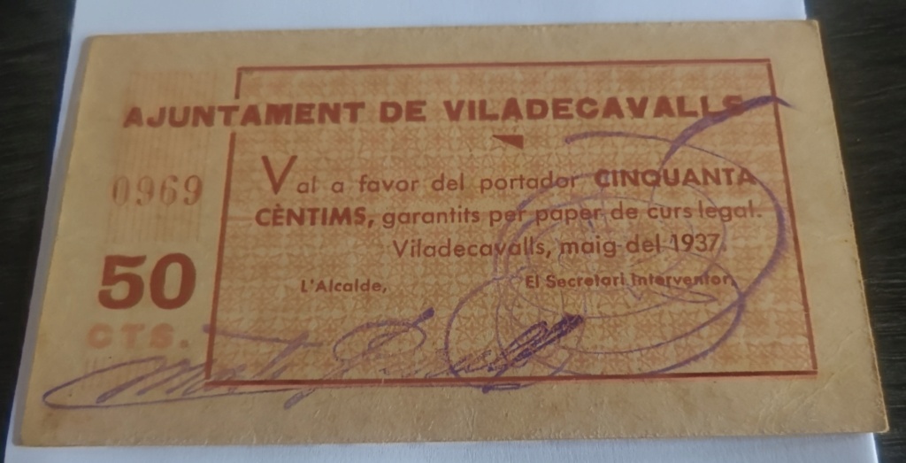 50 Céntimos 1937  Viladecavalls 16893214