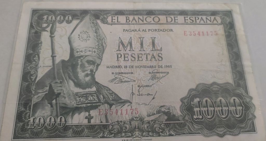 1000 Pesetas 1965 San Isidoro 16922611