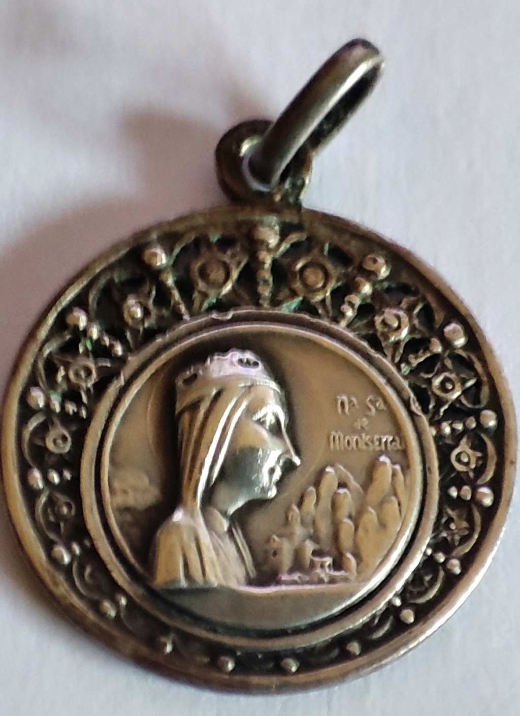 Medalla virgen de Monserrat 16932310