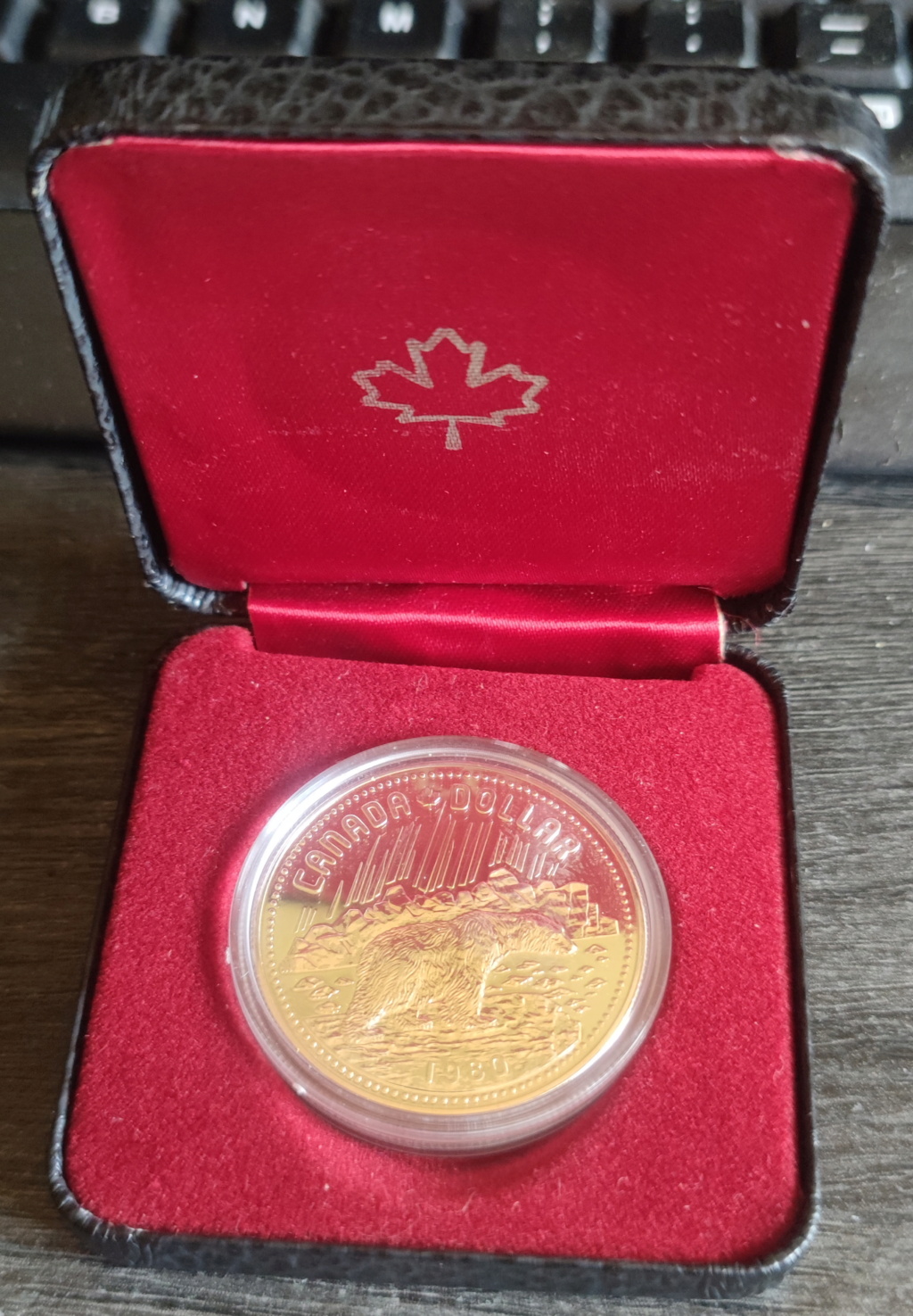 1 dólar 1980 Canadá 100 aniversario - Territorios del ártico 17100711