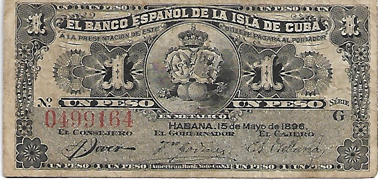 1 peso españa (Cuba) 1896 19-12-10