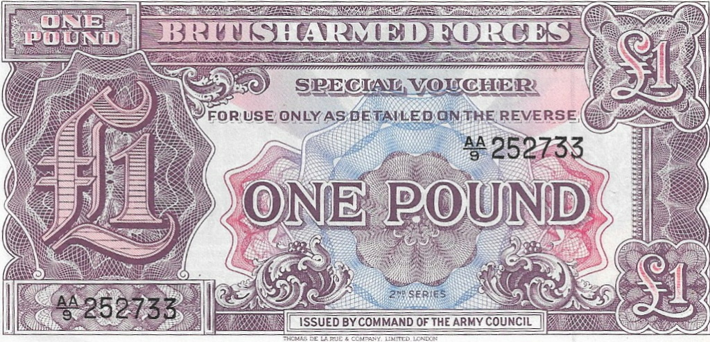 1 libra - Segunda serie de las Fuerzas Armadas Británicas 1948 1_libr12