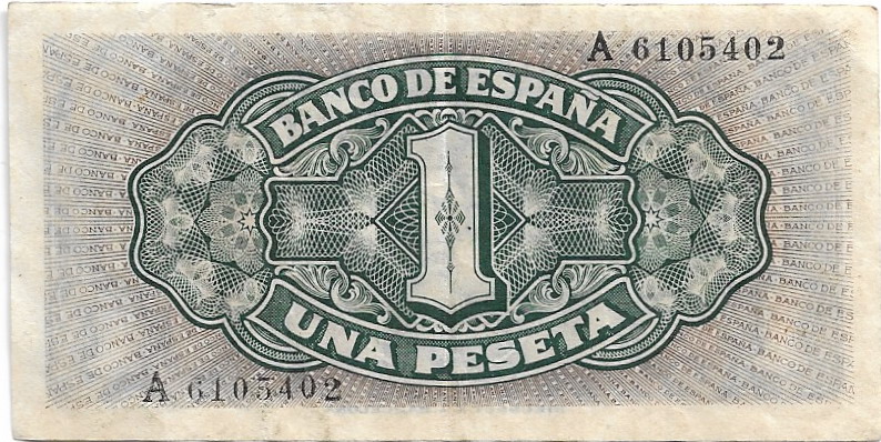 1 Peseta Santa María 1940  1_pese19