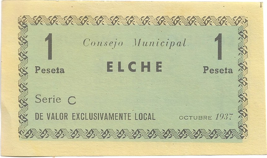 1 Peseta Elche 1937 (Guerra Civil) Fantasía 1_pese23