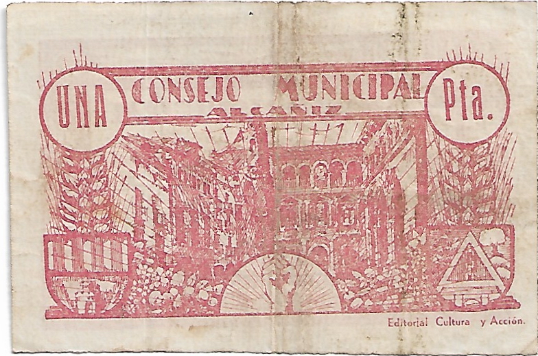 1 Peseta 1937 Alcañiz (Guerra Civil) 1_pese25