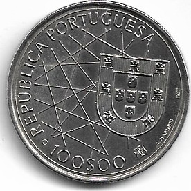 Portugal 100 Escudos 1989 Edad de oro de los descubrimientos portugueses - Descubrimiento de las Azores 200_es10