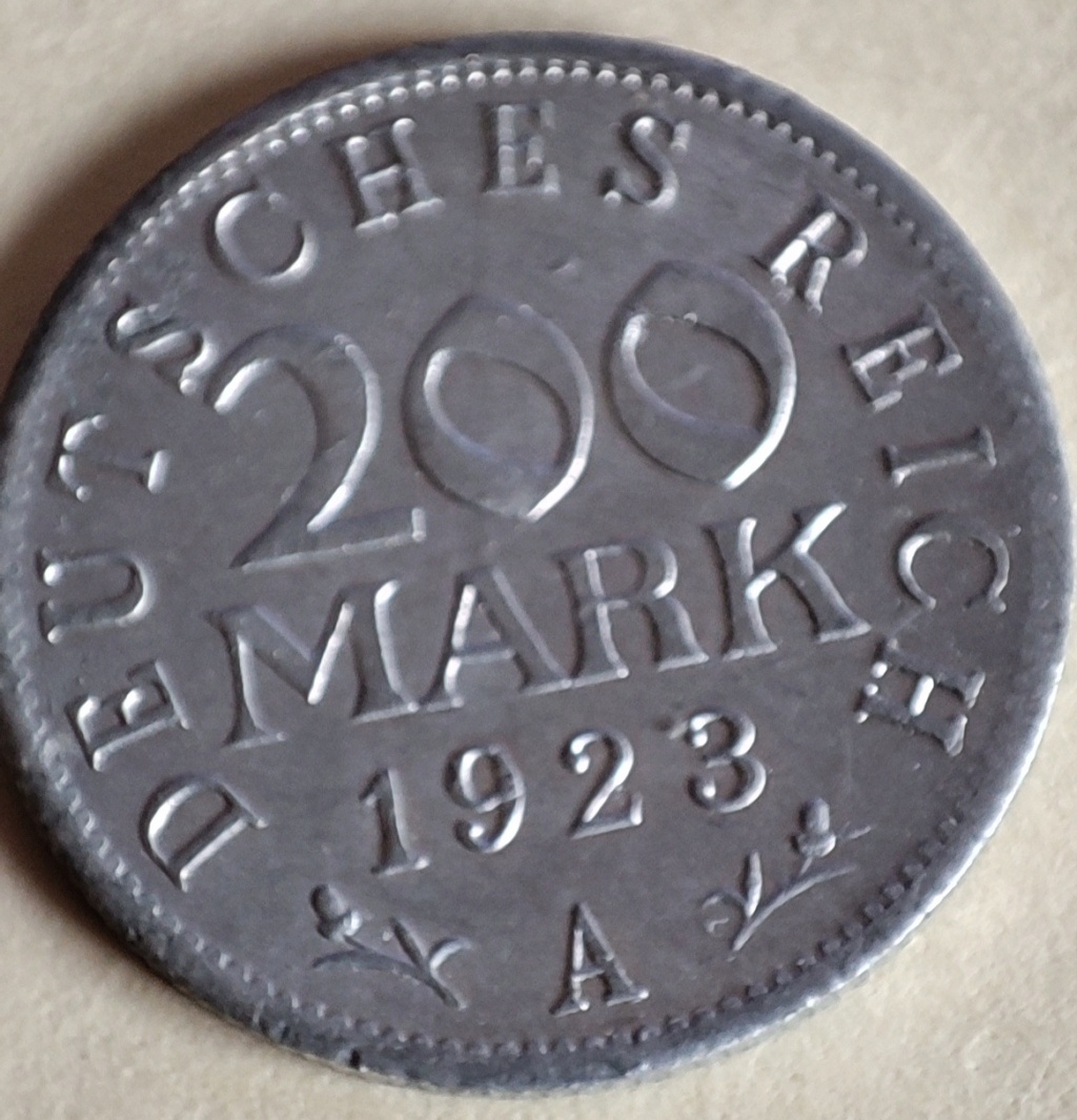 200 Marcos 1923 Alemania Ceca "A" – Berlín 200_ma11