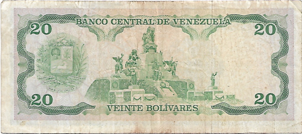 20 Bolívares 1989 Venezuela 20_bol13