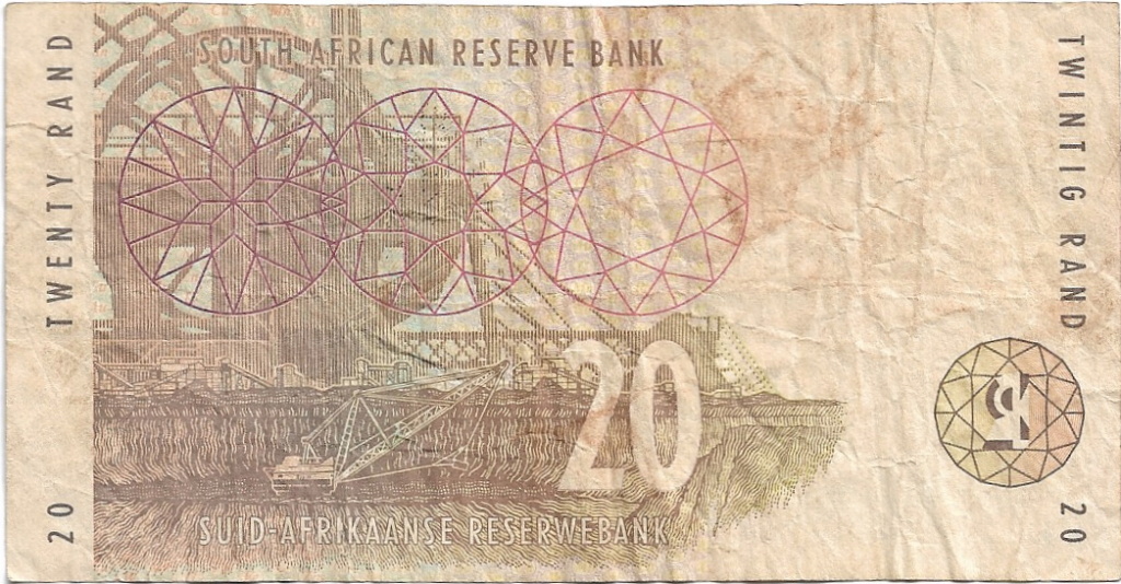 20 Rand - 1993-1999 - Sudafrica 20_ran11