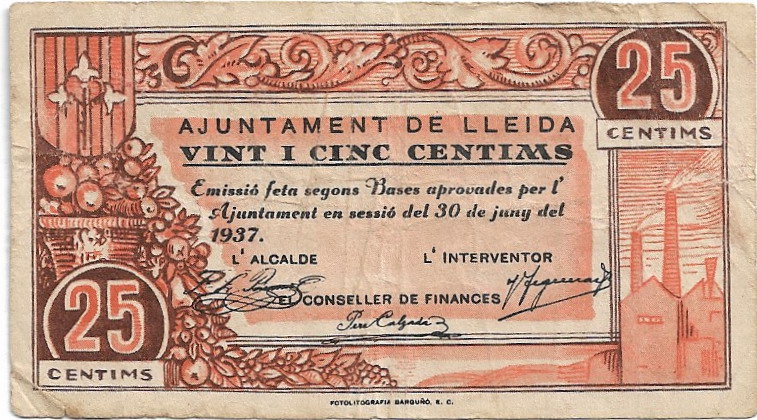 25 Céntimos Lleida 1937 25_cen10