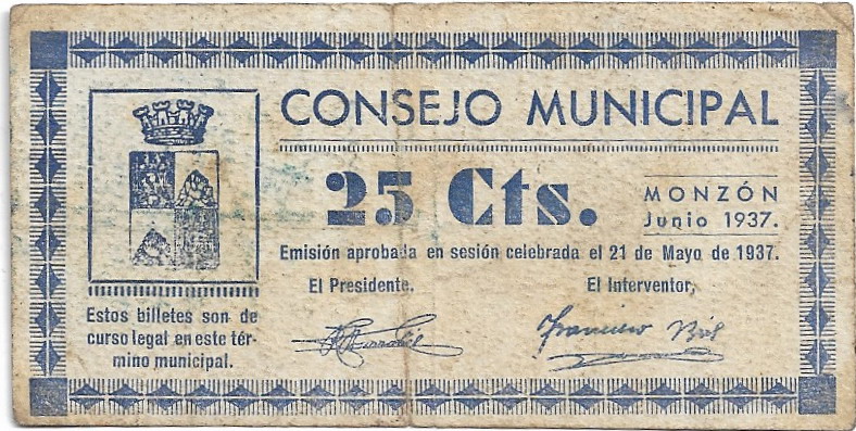 25 Céntimos Monzón 1937 25_cen14