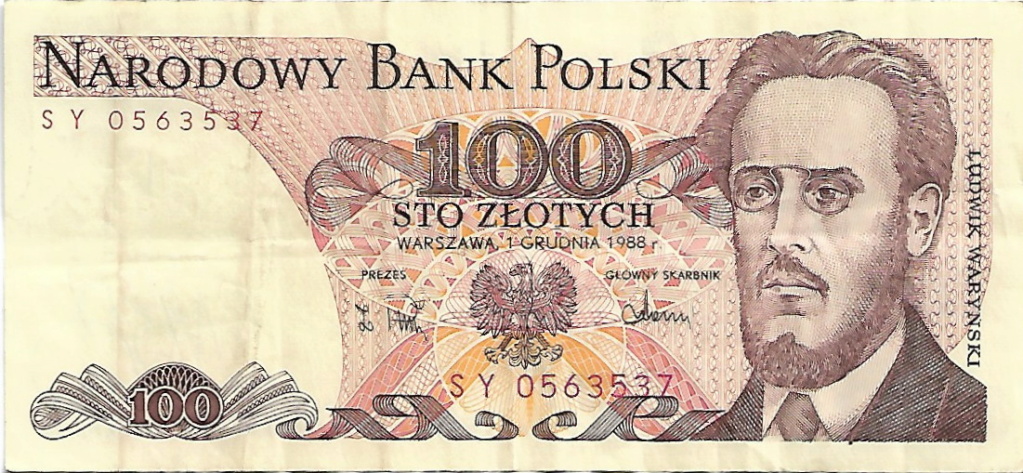 100 Złotych Polonia 1988 30-06-26