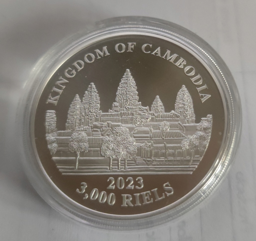 Camboya 3000 riels 2023 Tigres perdidos de Camboya 3000_r11