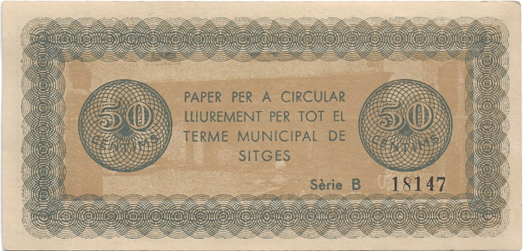 50 Céntimos - 1937 - Sitges - Guerra Civil España 50_cen21