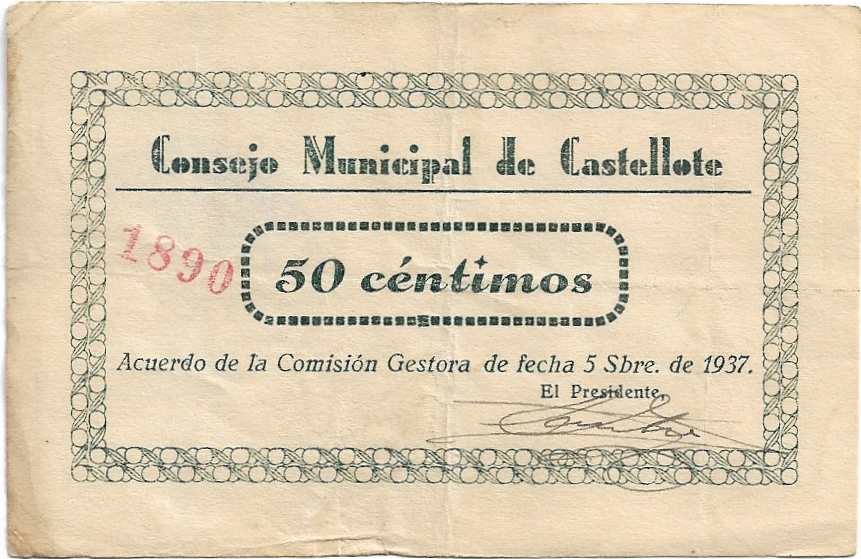 50 Céntimos 1937 Castellote (Guerra Civil) 50_cen36