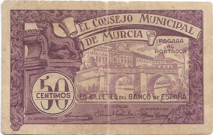 50 Céntimos 1937 Murcia Guerra Civil 50_cen50