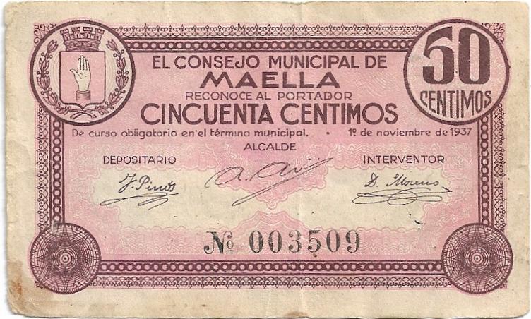 50 Céntimos 1937 Maella 50_cen54