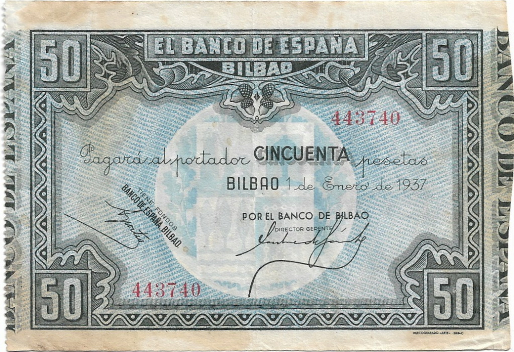 Billetes Bilbao (diversos Bancos) 50_pes15