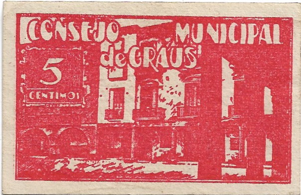 5 Céntimos Graus (Huesca) 1937 Guerra Civil 5_cent17