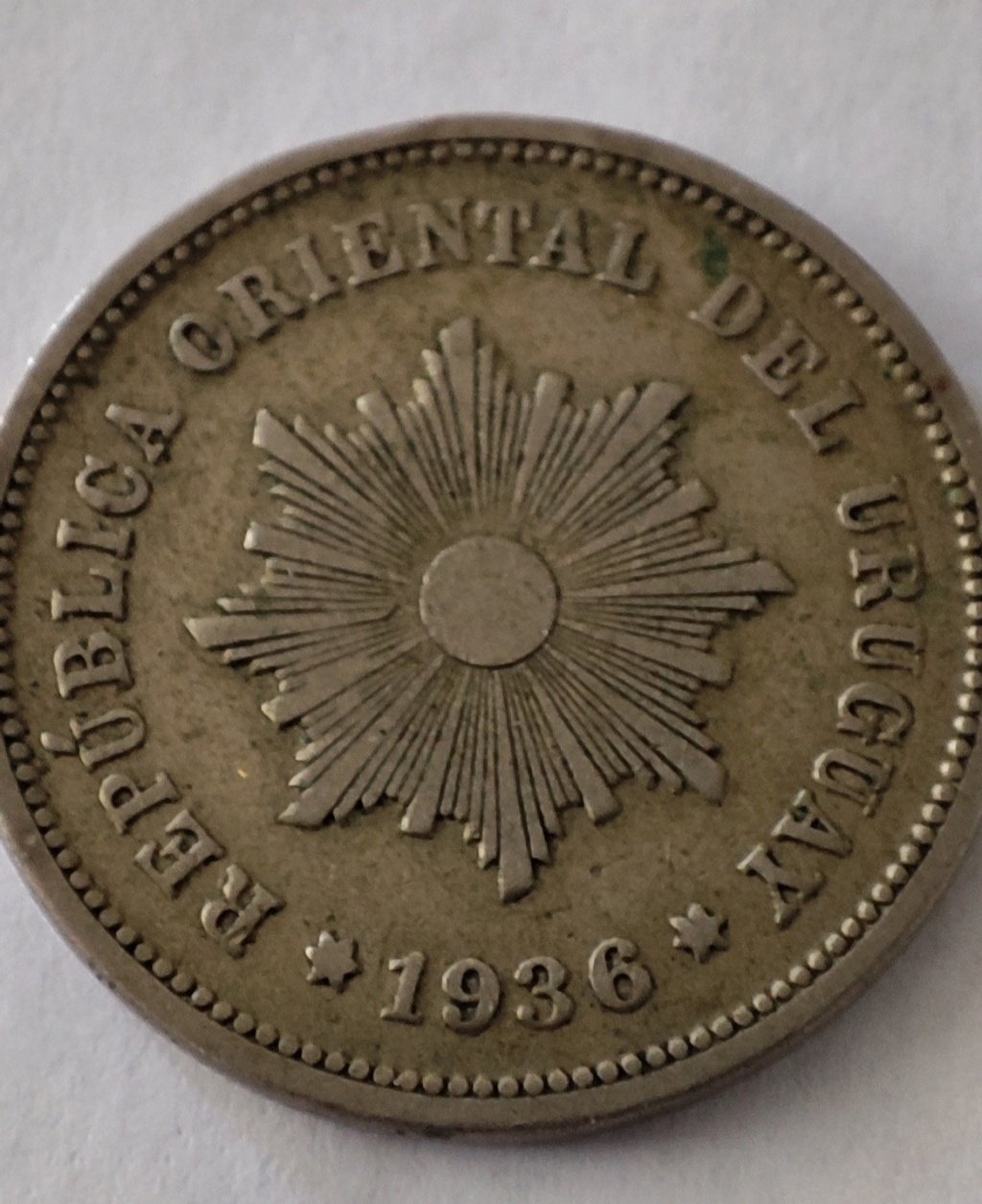 Uruguay 5 Centésimos  1936 5_cent24