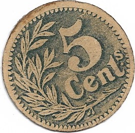 5 Céntimos 1915 Lille  5_cent29