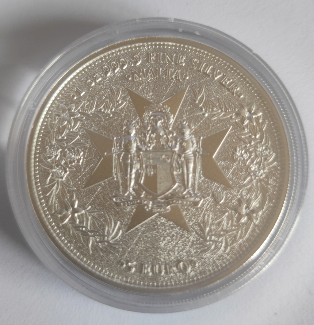 Malta 5 euros, 2023 Golden Eagle 5_euro11