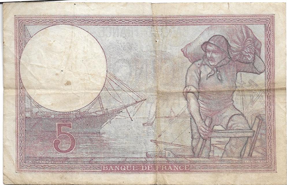 5 Francos 1933 tipo 1917 5_fran14