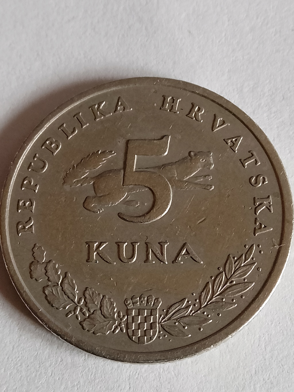 5 Kuna 1993 Croacia  5_kuna11