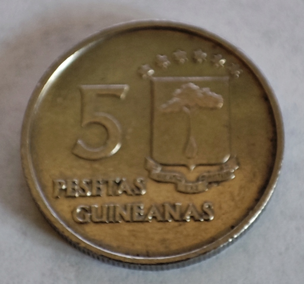 Guinea Ecuatorial 5 pesetas 1969 5_pese16