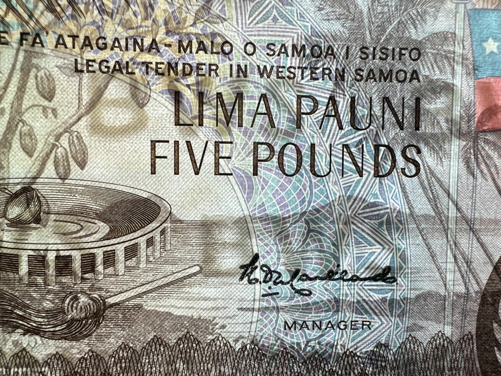5 Libras 2020 Samoa Occidental Samoa10