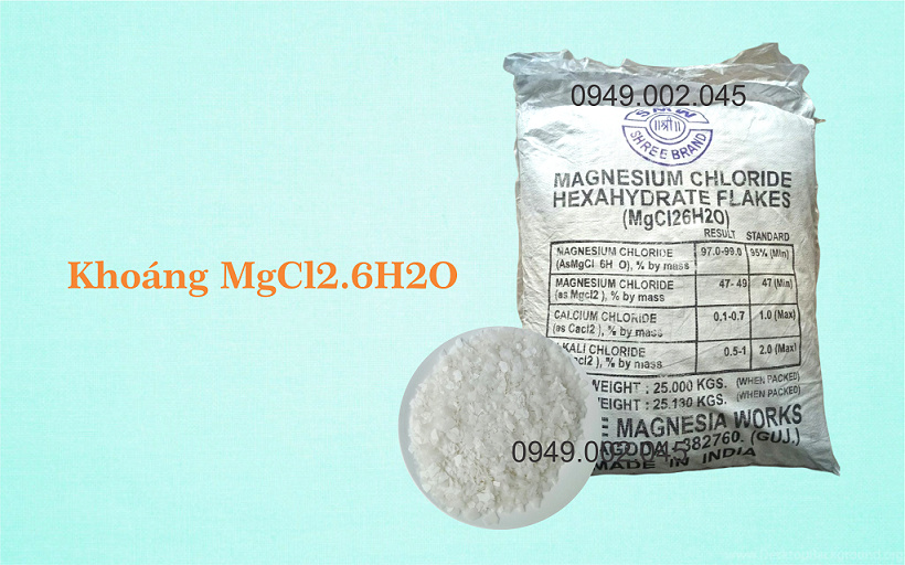 Magnesium chloride hexahydrate flakes - MgCl2.6H2O dạng vảy Ấn Độ Mgcl2_11