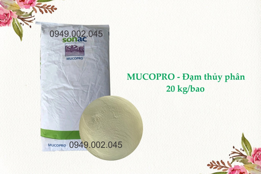 MUCOPRO POWDER - Đạm tăng trọng dạng bột cho tôm cá Mucopr11