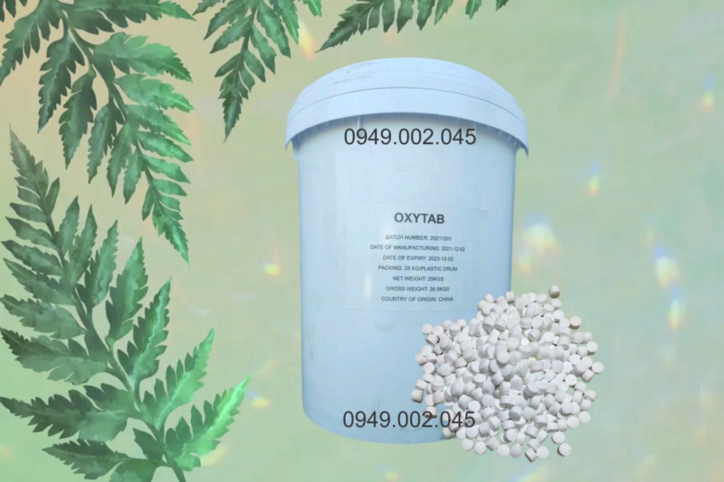 Sodium Percarbonate - Cung cấp oxy tức thời cho tôm cá Oxy_vi10