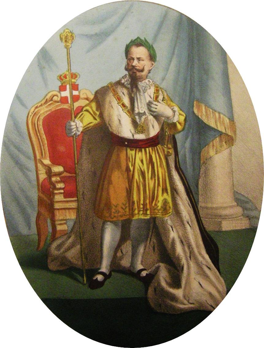 REY VÍCTOR MANUEL II DE ITALIA Litogr10