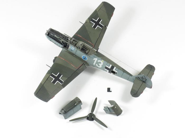 [Special Hobby] Messerschmitt Bf 109E « trois montages » 1/72  7cabf810