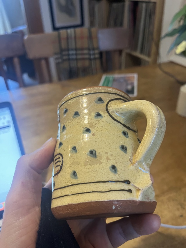Slipware mug - no potter's mark Img_1512